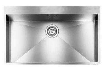 CM filoquadra mix 85 x 50 Lavello ad incasso Rettangolare Acciaio inox