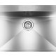 CM filoquadra mix 85 x 50 Lavello ad incasso Rettangolare Acciaio inox 2