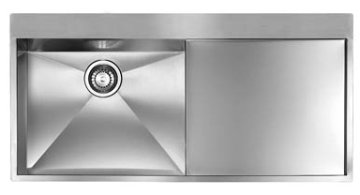CM filoquadra mix 100 x 50 1V Lavello ad incasso Rettangolare Acciaio inox