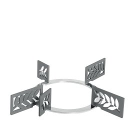 Smeg KPDSN60L accessorio e componente per piano cottura Acciaio inox Kit di padelle