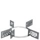 Smeg KPDSN75L accessorio e componente per piano cottura Acciaio inox Kit di padelle 2