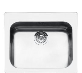 Smeg VS50P3 lavello Lavello montato su piano Rettangolare Acciaio inox