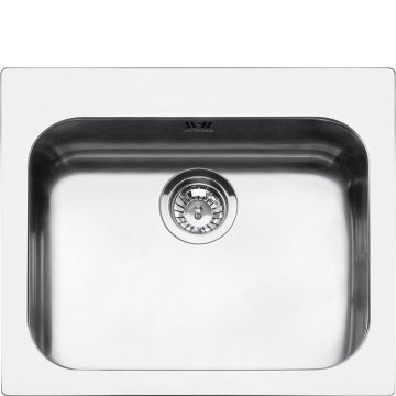 Smeg VS50P3 lavello Lavello montato su piano Rettangolare Acciaio inox