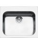 Smeg VS50P3 lavello Lavello montato su piano Rettangolare Acciaio inox 2