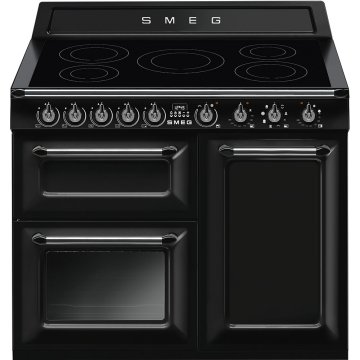 Smeg TR103IBL cucina Cucina freestanding Elettrico Piano cottura a induzione Nero