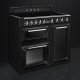 Smeg TR103IBL cucina Cucina freestanding Elettrico Piano cottura a induzione Nero 4