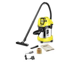 Kärcher 1.629-951.0 estrattore di polvere Nero, Giallo 17 L 300 W