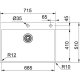 Franke BXX 210-68 TL Lavello ad incasso Rettangolare 3