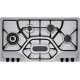 Franke POC 6 AL 3GAV-D-O Nero, Acciaio inox Da incasso Gas 5 Fornello(i) 2