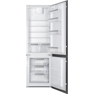 Smeg C7280FP1 frigorifero con congelatore Da incasso 268 L G Argento