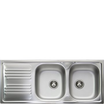 Smeg LYP116S lavello Lavello ad incasso Rettangolare Acciaio inox