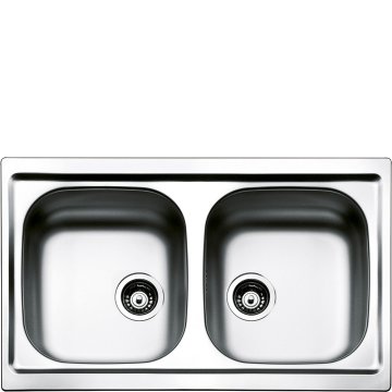 Smeg LYP792 lavello Lavello ad incasso Rettangolare Acciaio inox