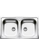 Smeg LYP862 lavello Lavello ad incasso Rettangolare Acciaio inox 2