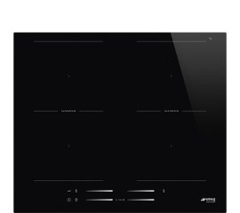 Smeg Universal Universale Piano di cottura SI2M7643D Nero