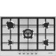 Smeg PX175 piano cottura Acciaio inox Da incasso Gas 5 Fornello(i) 2
