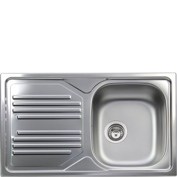 Smeg LYP861S lavello Lavello ad incasso Rettangolare Acciaio inox