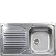 Smeg LYP861S lavello Lavello ad incasso Rettangolare Acciaio inox 2