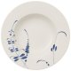 Villeroy & Boch Old Luxembourg Brindille Piatto fondo Rotondo Porcellana Blu, Bianco 1 pz 2