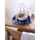 Villeroy & Boch Old Luxembourg Brindille Vassoio da colazione Rotondo Porcellana Blu, Bianco 1 pz 3