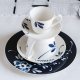 Villeroy & Boch Old Luxembourg Brindille Vassoio da colazione Rotondo Porcellana Blu, Bianco 1 pz 4