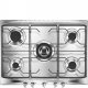 Smeg SR275X2 piano cottura Acciaio inox Da incasso Gas 5 Fornello(i) 2