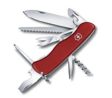 Victorinox Outrider Coltello multiuso Rosso, Acciaio inox