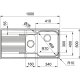 Franke Smart SRX 651 Lavello ad incasso Rettangolare Acciaio inox 3