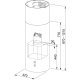 Franke FTU 3807 I XS Cappa aspirante a parete Acciaio inox 650 m³/h 3