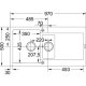 Franke Maris MRG 651 Lavello montato su piano Rettangolare Fragranito 3