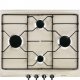 Smeg S264AV2 piano cottura Beige Da incasso Gas 4 Fornello(i) 2