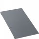 Smeg TVS2 tagliere da cucina Rettangolare Vetro Grigio 2