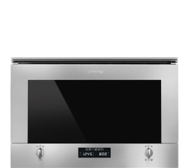 Smeg MP422X1 forno a microonde Acciaio satinato Microonde con grill Da incasso 23 L 850 W