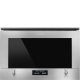 Smeg MP422X1 forno a microonde Acciaio satinato Microonde con grill Da incasso 23 L 850 W 2