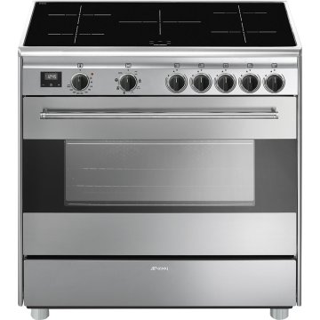 Smeg BG91IX9-1 cucina Elettrico Piano cottura a induzione Acciaio inox