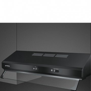 Smeg KSEC61NE2 cappa aspirante Incassato Nero 285 m³/h