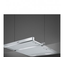 Smeg KSET61E2 cappa aspirante Semintegrato (semincassato) Argento 310 m³/h