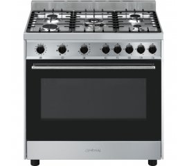 Smeg B901GMXI9 cucina Elettrico Gas Acciaio inox