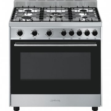 Smeg B901GMXI9 cucina Elettrico Gas Acciaio inox