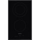 Smeg SE332EPB piano cottura Nero Da incasso 30 cm Ceramica 2 Fornello(i) 2
