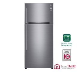 LG GTB744PZHZD frigorifero con congelatore Libera installazione 506 L E Acciaio inox