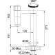Franke 120.0551.216 Filtraggio acqua Filtro per l'acqua del rubinetto Nero, Cromo 3