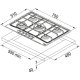 Franke FHTL 755 4G TC OY C Marrone Da incasso 75 cm Gas 5 Fornello(i) 3