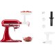 KitchenAid 5KSM2FPPC Set di accessori con tritacarne, passaverdure e affettaverdure per planetarie 5