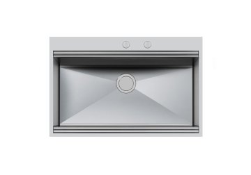 VASCA MILANO 790X400 CON BANCO RUBINETTERIA - 1024