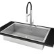 VASCA MILANO 790X400 CON BANCO RUBINETTERIA - 1024 3