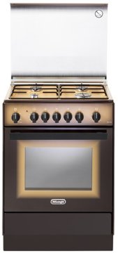 De’Longhi DGK 65 ED cucina Gas Marrone