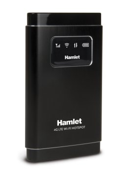 Hamlet Router Wi-Fi 4G LTE condivisione rete fino a 10 dispositivi con slot Micro SD fino a 32 GB