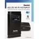 Hamlet Router Wi-Fi 4G LTE condivisione rete fino a 10 dispositivi con slot Micro SD fino a 32 GB 6