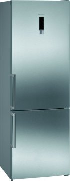 Siemens iQ300 KG49NXIEP frigorifero con congelatore Libera installazione 438 L E Acciaio inox