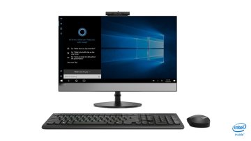 Lenovo V530 Intel® Core™ i5 i5-9400T 60,5 cm (23.8") 1920 x 1080 Pixel Touch screen PC All-in-one 8 GB DDR4-SDRAM 256 GB SSD Windows 10 Pro Wi-Fi 5 (802.11ac) Nero